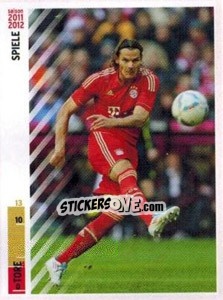 Figurina Daniel Van Buyten - FC Bayern München 2012-2013 - Panini