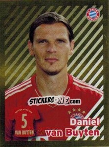 Sticker Daniel Van Buyten - FC Bayern München 2012-2013 n. 38 - Panini