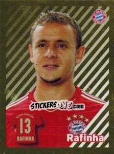 Sticker Rafinha - FC Bayern München 2012-2013 n. 40 - Panini