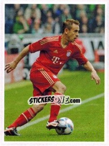 Sticker Rafinha - FC Bayern München 2012-2013 n. 43 - Panini