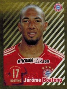 Cromo Jérôme Boateng - FC Bayern München 2012-2013 - Panini