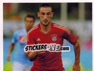 Sticker Diego Contento - FC Bayern München 2012-2013 n. 58 - Panini