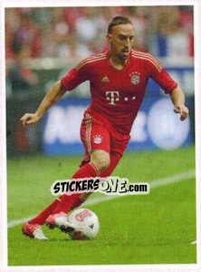 Sticker Franck Ribery - FC Bayern München 2012-2013 n. 72 - Panini