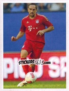 Sticker Franck Ribery - FC Bayern München 2012-2013 n. 75 - Panini