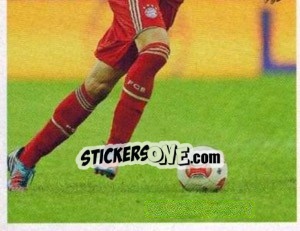 Sticker Javi Martinez - FC Bayern München 2012-2013 n. 80 - Panini