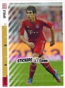 Cromo Javi Martinez - FC Bayern München 2012-2013 - Panini