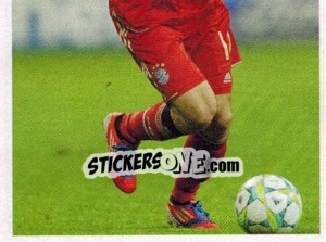 Sticker Arjen Robben - FC Bayern München 2012-2013 - Panini