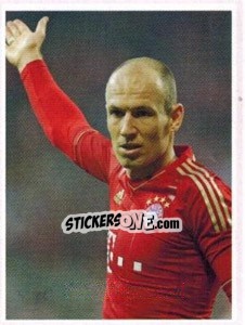 Sticker Arjen Robben - FC Bayern München 2012-2013 - Panini