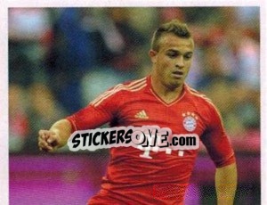 Cromo Xherdan Shaqiri - FC Bayern München 2012-2013 - Panini