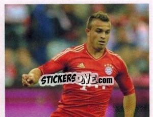 Sticker Xherdan Shaqiri - FC Bayern München 2012-2013 n. 91 - Panini