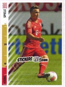 Cromo Xherdan Shaqiri - FC Bayern München 2012-2013 - Panini