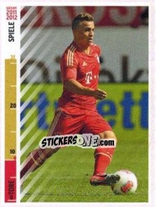 Sticker Xherdan Shaqiri - FC Bayern München 2012-2013 n. 93 - Panini