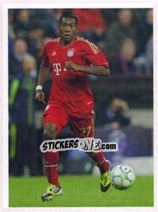 Sticker David Alaba - FC Bayern München 2012-2013 - Panini
