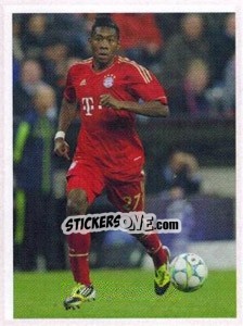 Sticker David Alaba - FC Bayern München 2012-2013 n. 99 - Panini