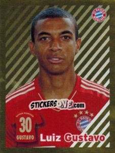 Sticker Luiz Gustavo - FC Bayern München 2012-2013 n. 100 - Panini