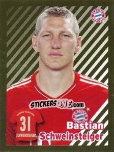 Sticker Bastian Schweinsteiger - FC Bayern München 2012-2013 n. 108 - Panini