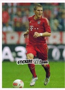 Sticker Bastian Schweinsteiger - FC Bayern München 2012-2013 n. 109 - Panini