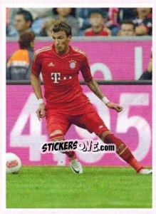 Sticker Mario Mandzukic - FC Bayern München 2012-2013 n. 129 - Panini