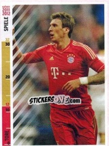 Sticker Mario Mandzukic - FC Bayern München 2012-2013 n. 130 - Panini