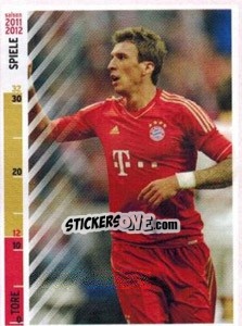 Figurina Mario Mandzukic - FC Bayern München 2012-2013 - Panini