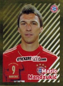 Cromo Mario Mandzukic - FC Bayern München 2012-2013 - Panini