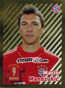 Sticker Mario Mandzukic - FC Bayern München 2012-2013 n. 131 - Panini
