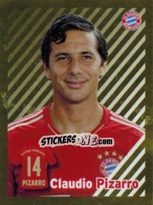 Sticker Claudio Pizarro - FC Bayern München 2012-2013 - Panini