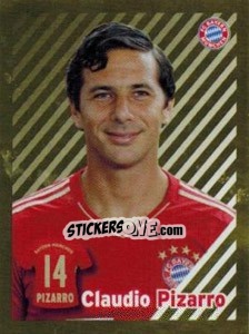 Sticker Claudio Pizarro - FC Bayern München 2012-2013 n. 133 - Panini