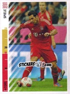 Sticker Claudio Pizarro - FC Bayern München 2012-2013 n. 135 - Panini