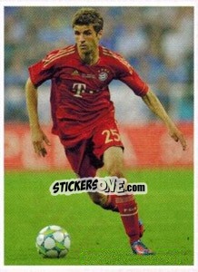 Sticker Thomas Muller - FC Bayern München 2012-2013 - Panini