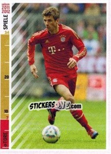 Sticker Thomas Muller - FC Bayern München 2012-2013 - Panini