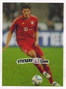 Sticker Mario Gomez - FC Bayern München 2012-2013 - Panini