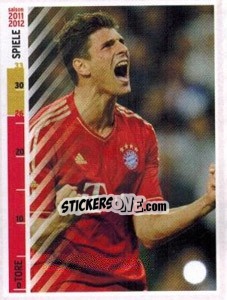 Sticker Mario Gomez - FC Bayern München 2012-2013 - Panini