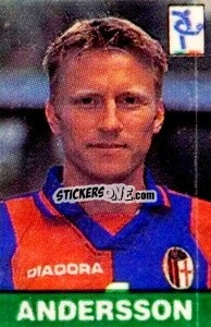 Sticker Andersson - Campionato di calcio Serie A 1997-1998
 - dolber
