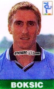 Sticker Bokšić - Campionato di calcio Serie A 1997-1998
 - dolber
