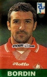 Sticker Bordin - Campionato di calcio Serie A 1997-1998
 n. 178 - dolber
