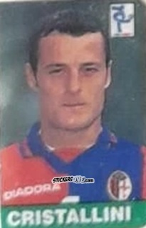 Figurina Cristallini - Campionato Di Calcio Serie A 1997-1998 n. 34 - dolber
