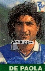 Sticker De Paola - Campionato di calcio Serie A 1997-1998
 n. 49 - dolber
