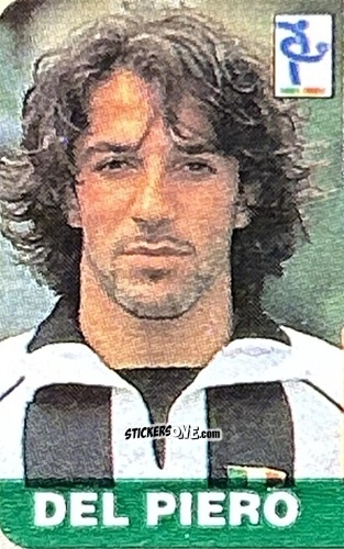 Sticker Del Piero - Campionato Di Calcio Serie A 1997-1998 n. 104 - dolber
