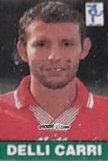 Figurina Delli Carri - Campionato Di Calcio Serie A 1997-1998 n. 176 - dolber
