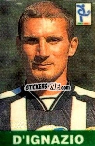 Sticker D'Ignazio - Campionato di calcio Serie A 1997-1998
 - dolber
