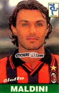 Sticker Maldini - Campionato di calcio Serie A 1997-1998
 n. 134 - dolber
