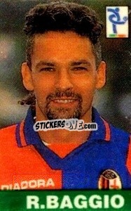 Sticker R. Baggio - Campionato di calcio Serie A 1997-1998
 - dolber
