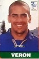 Cromo Verón - Campionato Di Calcio Serie A 1997-1998 n. 204 - dolber
