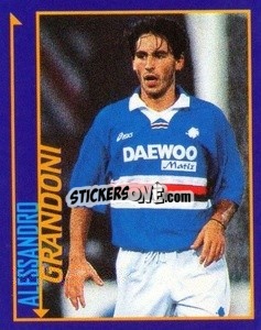 Sticker Alessandro Grandoni - Calcio D'Inizio Kick Off 1998-1999
 n. 165 - Merlin
