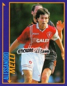 Figurina Alessandro Melli - Calcio D'Inizio Kick Off 1998-1999
 - Merlin