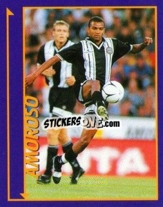 Sticker Amoroso - Calcio D'Inizio Kick Off 1998-1999
 n. 184 - Merlin
