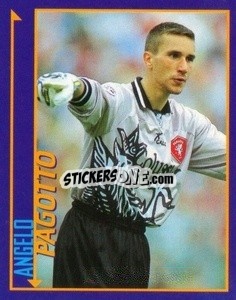 Sticker Angelo Pagotto - Calcio D'Inizio Kick Off 1998-1999
 n. 125 - Merlin