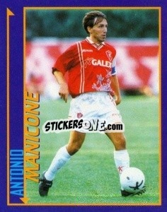 Sticker Antonio Manicone - Calcio D'Inizio Kick Off 1998-1999
 n. 128 - Merlin