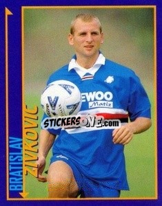 Sticker Bratislav Zivkovic - Calcio D'Inizio Kick Off 1998-1999
 n. 168 - Merlin